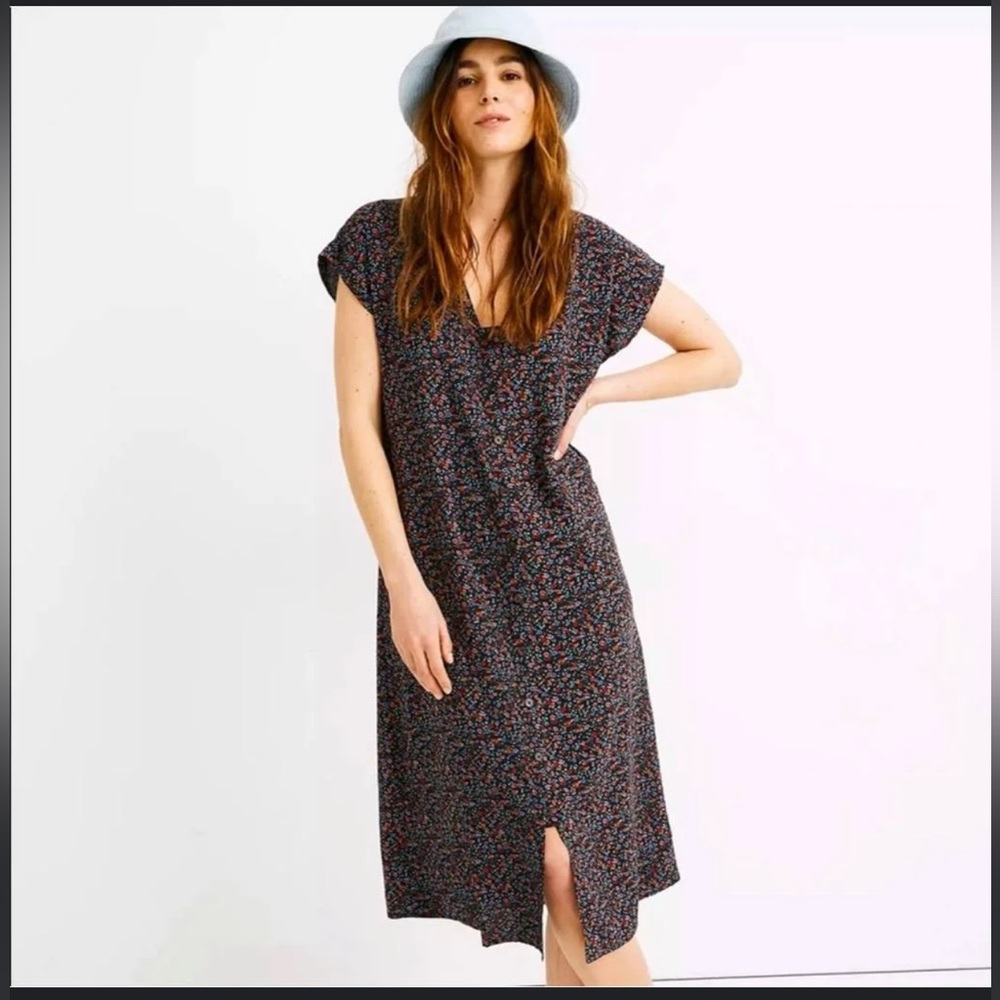 Madewell Dresses Madewell Easy Midi Dress In Fieldwalk Floral